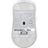 ASUS ROG Harpe Ace Mini ratón Juego Ambidextro RF Wireless + Bluetooth + USB Type-C Óptico 42000 DPI, Ratones para gaming blanco, Ambidextro, Óptico, RF Wireless + Bluetooth + USB Type-C, 42000 DPI, Blanco