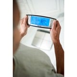 Beurer Báscula de análisis corporal BF 105 Body Complete, Balanza acero fino cepillado/Negro