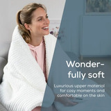 Beurer Manta térmica HD 82 Helsinki, Mantas eléctricas blanco