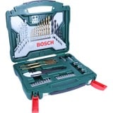 Bosch Coffret X-Line Titane de 50 piÃ¨ces 2607019327, Conjuntos de brocas & puntas verde, China, 6 pieza(s), 6,6 kg, 400 mm, 270 mm, 250 mm