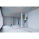 Bosch Láser de líneas GLL 3-80 C Professional, receptor láser LR 7, L-BOXX, Láser de líneas cruzadas azul/Negro
