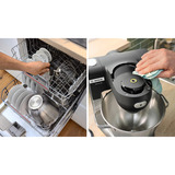 Bosch MUMS6ZS17, Robot de cocina negro/Acero fino
