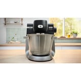 Bosch Serie 6 MUMS6ZS17 robot de cocina 1600 W 5,5 L Negro, Acero inoxidable negro/Acero fino, 5,5 L, Negro, Acero inoxidable, Giratorio, 3,5 kg, 3,5 kg, 1,1 m