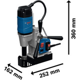 Bosch Taladro de núcleo magnético GBM38 azul/Negro, Minorista