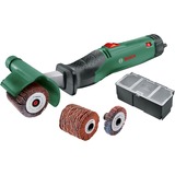 Bosch Texoro Rodillo de lijado 3000 RPM Negro, Verde, Gris 250 W, Lijadora de cepillo verde/Negro, Rodillo de lijado, Negro, Verde, Gris, 1600 RPM, 3000 RPM, 7 m/s², 1,5 m/s²