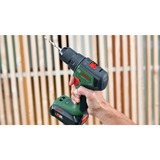 Bosch Universal Impact 18V-60 1900 RPM Sin llave 1,3 kg Verde, Taladro/destornillador verde/Negro, Taladro de pistola, Sin llave, Sin escobillas, Verde, 1,3 cm, 1900 RPM