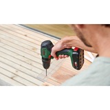 Bosch Universal Impact 18V-60 1900 RPM Sin llave 1,3 kg Verde, Taladro/destornillador verde/Negro, Taladro de pistola, Sin llave, Sin escobillas, Verde, 1,3 cm, 1900 RPM