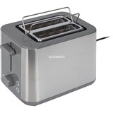 Braun HT 1510 GY 6 2 rebanada(s) 900 W Gris, Acero inoxidable, Tostadora acero fino/Gris, 2 rebanada(s), Gris, Acero inoxidable, Plástico, Acero inoxidable, Botones, Nivel, Giratorio, 900 W, 185 mm
