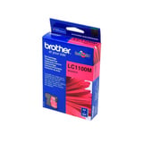Brother LC1100M cartucho de tinta 1 pieza(s) Original Magenta Magenta, Tinta a base de pigmentos, 1 pieza(s), 325 páginas, Pack individual, Minorista