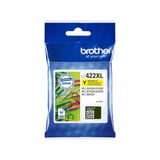 Brother LC-422XLY cartucho de tinta 1 pieza(s) Original Amarillo Amarillo, 1 pieza(s), 1500 páginas, Pack individual