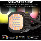 Corsair CW-9060092-WW, Refrigeración por agua negro