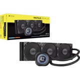 Corsair NAUTILUS 360 LCD Reacondicionado, Refrigeración por agua negro