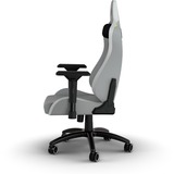 Corsair TC200 LEATHERETTE, Asientos de juego gris claro/blanco