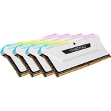 Corsair Vengeance CMH32GX4M4E3200C16W módulo de memoria 32 GB 4 x 8 GB DDR4 3200 MHz, Memoria RAM blanco, 32 GB, 4 x 8 GB, DDR4, 3200 MHz, 288-pin DIMM