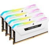 Corsair Vengeance CMH32GX4M4E3200C16W módulo de memoria 32 GB 4 x 8 GB DDR4 3200 MHz, Memoria RAM blanco, 32 GB, 4 x 8 GB, DDR4, 3200 MHz, 288-pin DIMM