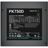 DeepCool PK750D 750W, Fuente de alimentación de PC negro