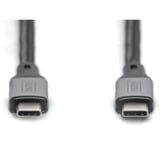 Digitus Cable USB4 Gen 2x2, conector USB-C > conector USB-C, 20 Gbit/s negro/Gris