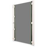 Digitus Puerta frontal de vidrio para carcasa de pared de 19" 20U serie Unique, Panel frontal gris