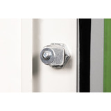 Digitus Puerta frontal de vidrio para carcasa de pared de 19" 20U serie Unique, Panel frontal gris