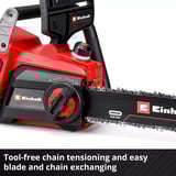 EINHELL GP-LC 36/40 Li BL-Solo, Motosierra rojo/Negro