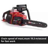 EINHELL GP-LC 36/40 Li BL-Solo, Motosierra rojo/Negro