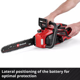 EINHELL GP-LC 36/40 Li BL-Solo, Motosierra rojo/Negro