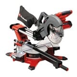 EINHELL Sierra de inglete y tracción inalámbrica TE-SM 36/10 L Li-Solo, 36 Voltios (2x18V), Sierras de corte a inglete y a bisel rojo