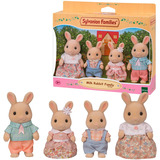 EPOCH Sylvanian Families - Familia de Conejos Lecheros, Juegos de construcción 