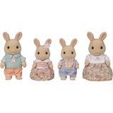 EPOCH Sylvanian Families - Familia de Conejos Lecheros, Juegos de construcción 