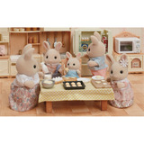 EPOCH Sylvanian Families - Familia de Conejos Lecheros, Juegos de construcción 
