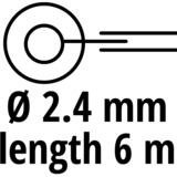 Einhell 3405240, Hilo de Mackie 70 mm, 70 mm, 48 mm, 40 g