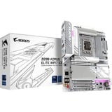 GIGABYTE Placa base Z890 AORUS ELITE WIFI7 ICE - Compatible con CPUs Intel Core Ultra (Serie 2), VRM de 16+1+2 fases, hasta 8800MHz DDR5 (OC), 1xPCIe 5.0 + 3xPCIe 4.0, Wi-Fi 7, LAN 2.5GbE, Thunderbolt 4 VRM de 16+1+2 fases, hasta 8800MHz DDR5 (OC), 1xPCIe 5.0 + 3xPCIe 4.0, Wi-Fi 7, LAN 2.5GbE, Thunderbolt 4, Intel, LGA 1851 (Socket V1), Intel Core Ultra (Series 2), LGA 1851, 256 GB, DDR5-SDRAM