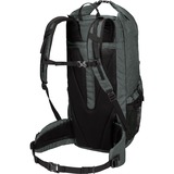 Jack Wolfskin WANDERMOOD ROLLTOP 30, Mochila verde oscuro