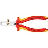 KNIPEX 11 06 160 Naranja, Rojo pelacable, Alicates pelacables 1 cm, 5 mm, De plástico, Naranja, Rojo, 16 cm, 166 g