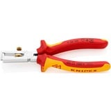 KNIPEX 11 06 160 Naranja, Rojo pelacable, Alicates pelacables 1 cm, 5 mm, De plástico, Naranja, Rojo, 16 cm, 166 g