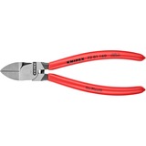 KNIPEX Cortaalambres 72 01 160, para plástico, Alicates de corte rojo