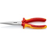 KNIPEX KP-2616200 Alicates, Pinza 7,3 cm, Rojo/Amarillo, 20 cm, 206 g