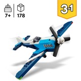 LEGO Creator Aeronave: Avión de Carreras, Juegos de construcción Juego de construcción, 7 año(s), Plástico, 178 pieza(s), 322 g