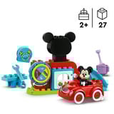 LEGO DUPLO Casa y Coche de Mickey Mouse, Juegos de construcción Juego de construcción, 2 año(s), Plástico, 27 pieza(s), 440 g