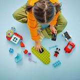 LEGO DUPLO Casa y Coche de Mickey Mouse, Juegos de construcción Juego de construcción, 2 año(s), Plástico, 27 pieza(s), 440 g