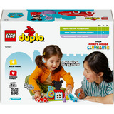 LEGO DUPLO Casa y Coche de Mickey Mouse, Juegos de construcción Juego de construcción, 2 año(s), Plástico, 27 pieza(s), 440 g