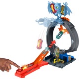 Mattel City HTN78 vehículo de juguete, Pistas de carreras Set de pistas y vehículo, 4 año(s), Plástico, Multicolor