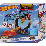Mattel City HTN78 vehículo de juguete, Pistas de carreras Set de pistas y vehículo, 4 año(s), Plástico, Multicolor
