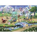 Ravensburger Puzzle Pokémon - Eevee y Parque 