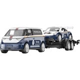 SIKU SUPER VW ID. Buzz con Porsche 911 GT3 RS, Automóvil de construcción 