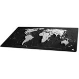 Sharkoon SKILLER SGP40 D14, Almohadilla de ratón para juegos negro/blanco