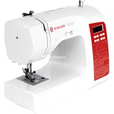Singer SC220, Máquina de coser blanco/Rojo