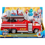 Spin Master PAW Patrol Camión de bomberos transformable de Marshall , Vehículo de juguete de la película con escalera extensible, Camión de bomberos, Interior, 3 año(s), LR44, Multicolor