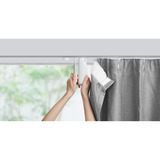 SwitchBot Smart Curtain 3 U Rail, Vorhangöffner blanco