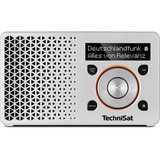 TechniSat DigitRadio 1 Portátil Digital Naranja, Plata plateado/Naranja, Portátil, Digital, DAB+,FM, 87.5 - 108 MHz, 174 - 240 MHz, Exploración automática